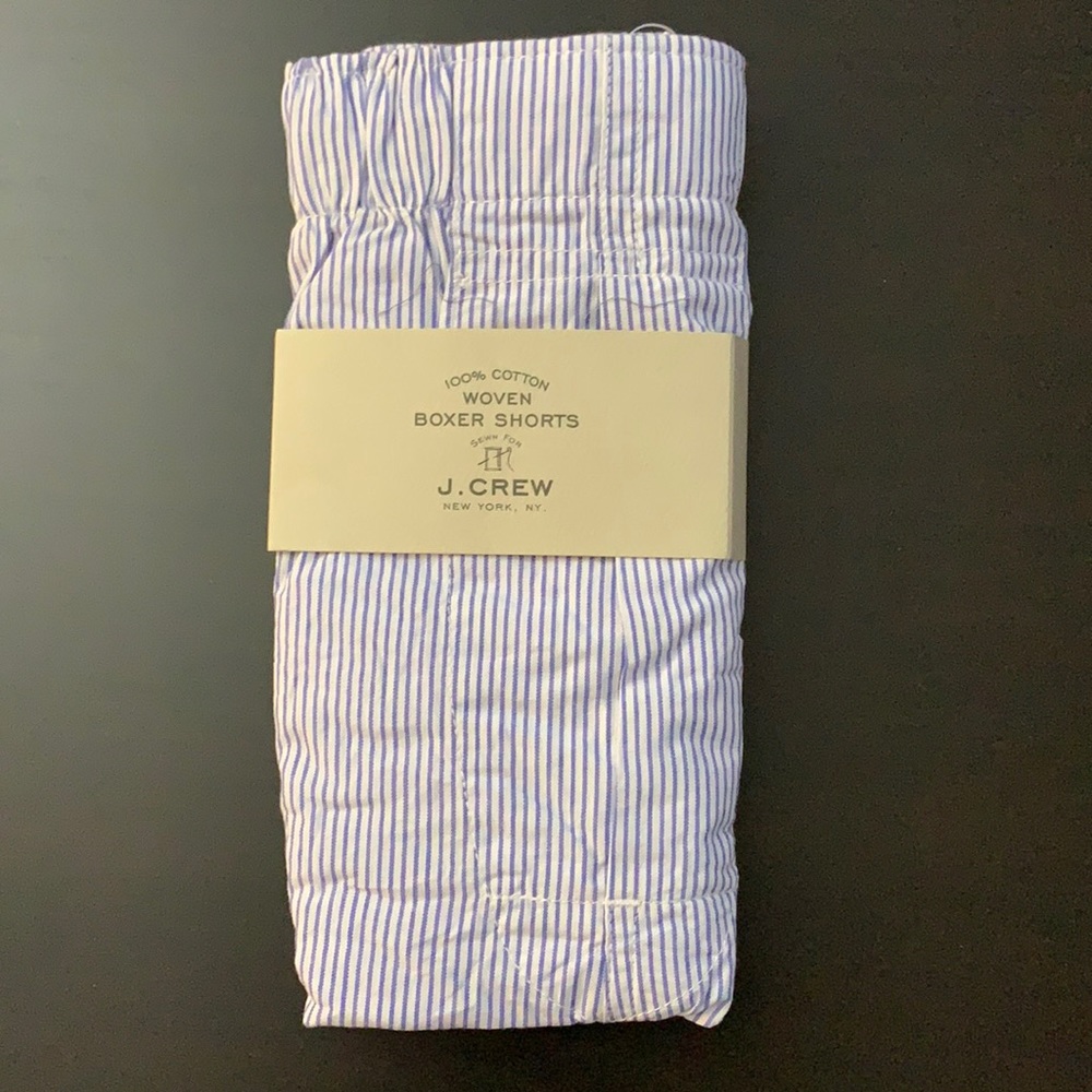 J Crew Patterned Boxers Classic Stripes 3 boxers total